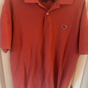 Men's dark coral Polo Shirt
